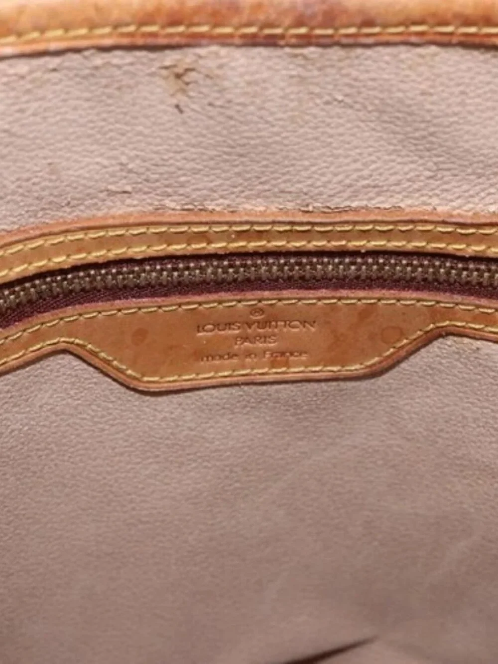 LOUIS VUITTON Monogram Bucket GM Shoulder Bag M42236 LV Auth BA13423